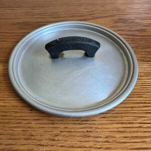 Wear-Ever Vintage Aluminum Pot Lid Replacement Black Handle